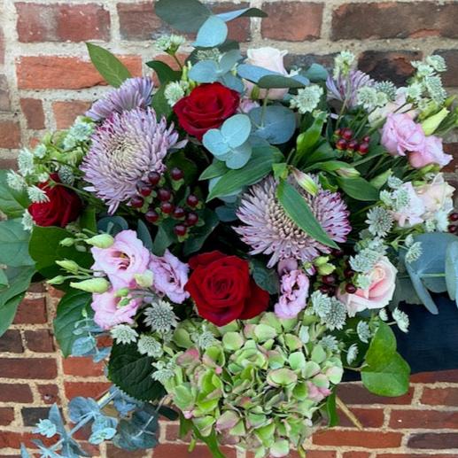 Just Fabulous- Rose and Hydrangea Bouquet